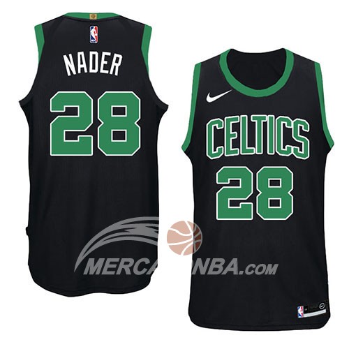 Maglia NBA Boston Celtics Abdel Nader Statement 2018 Nero